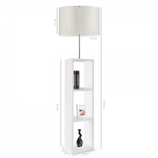 Homing Dekoratif Raflı Lambader AYD-1732