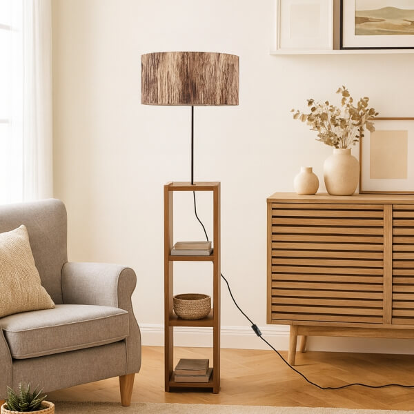 Homing Dekoratif Raflı Lambader AYD-1798