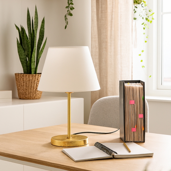 Homing Lara Gold Body Lampshade AYD-1988