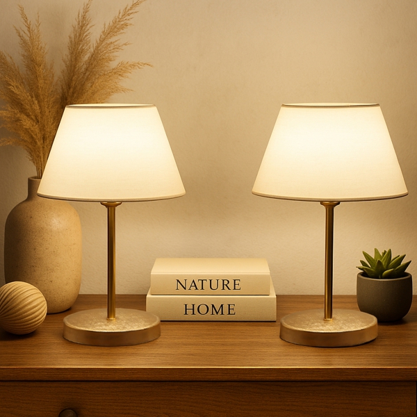 Homing Lara Gold Body 2 Lampshade Set AYD-2336