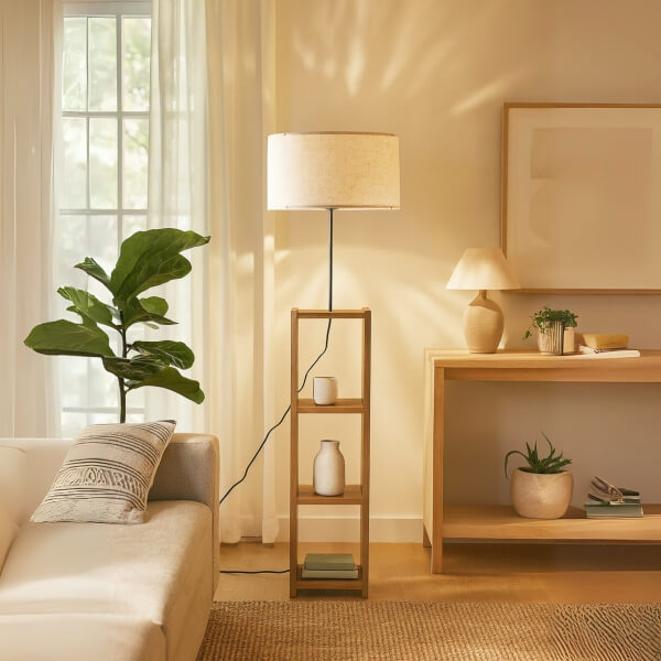 Homing Decorative Shelf Floor Lamp AYD-2559