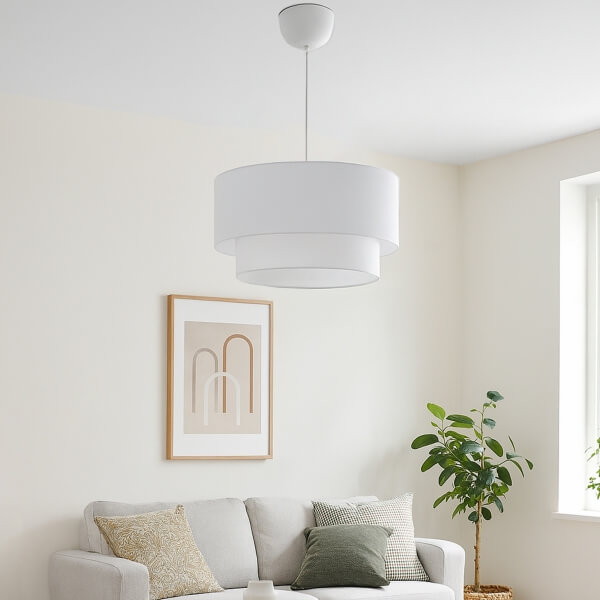 Homing Pasta Sarkıt Beyaz Avize AYD-2563