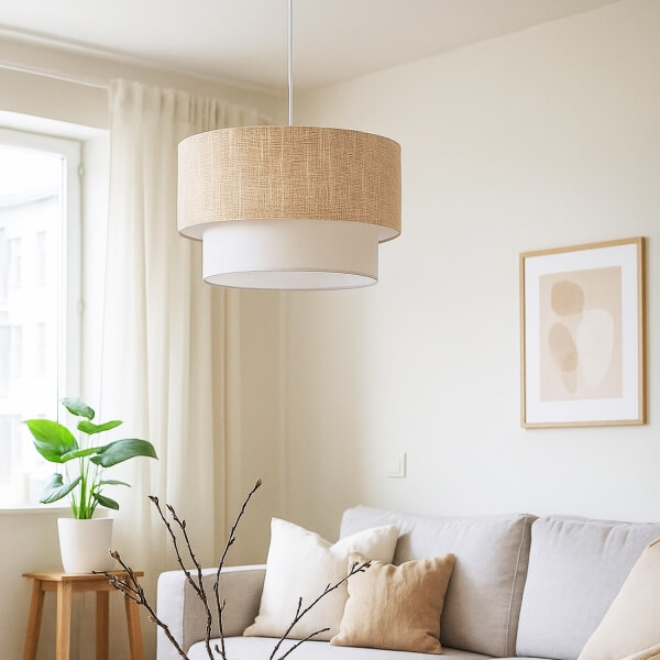 Homing  Pendant Lamp Chandelier Beige AYD-2564