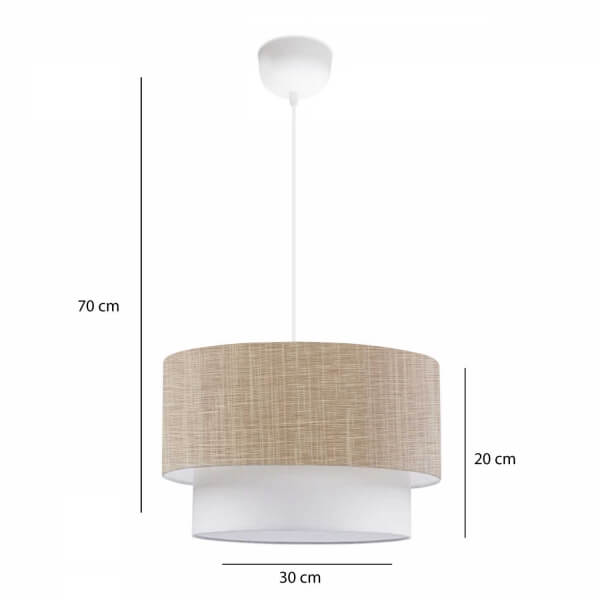 Homing  Pendant Lamp Chandelier Beige AYD-2564