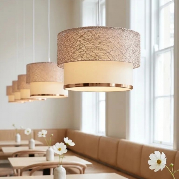 Homing Sarkıt Avize Dantel Kumaş AYD-2618