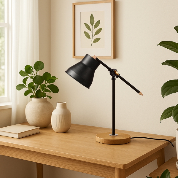 Homing Old Çalışma Masa Lambası Siyah AYD-2778