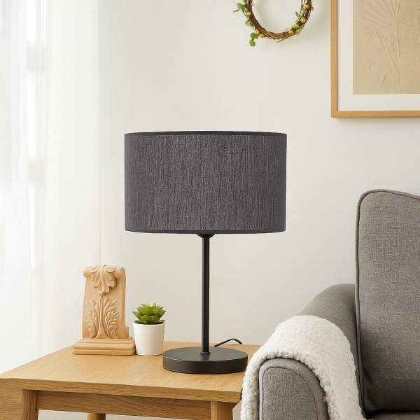 Homing Anthracite Headed Metal Body Lampshade AYD-2847