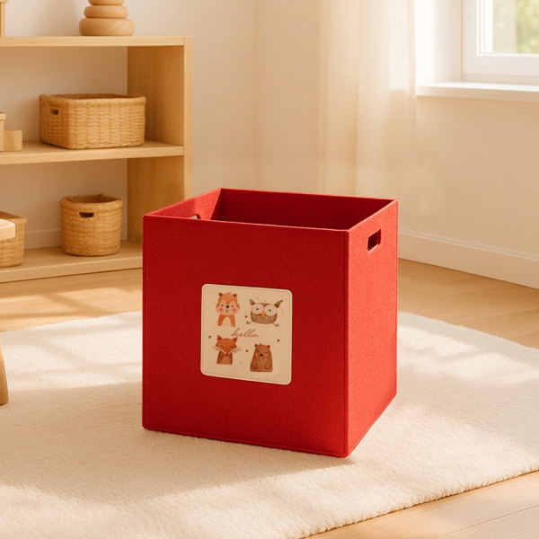 Homing Multi-Purpose Felt Organizer Basket // 30x30x30 cm HMY-6252