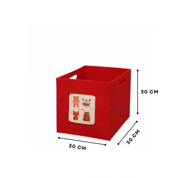 Homing Multi-Purpose Felt Organizer Basket // 30x30x30 cm HMY-6252