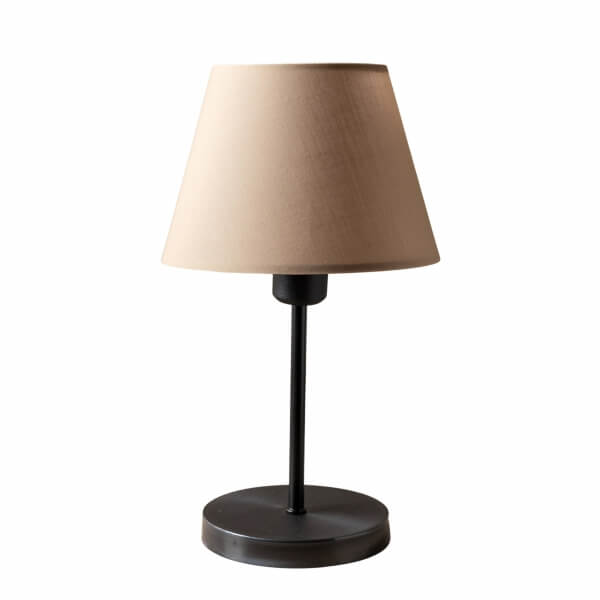 Homing Çölbeji Kumaş Siyah Gövde Abajur AYD-3159