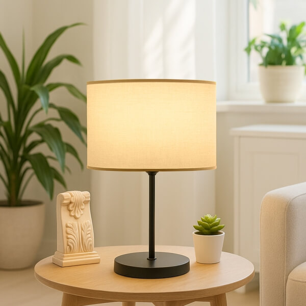 Homing Mink Fabric Metal Body Lampshade AYD-3166
