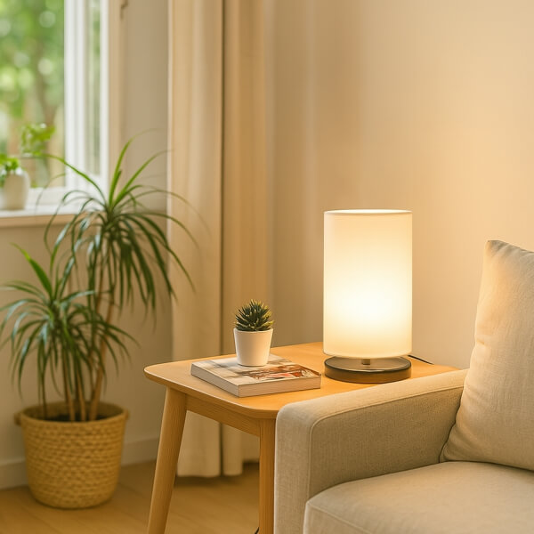 Homing Pu Design Krem Başlık  Abajur AYD-3229