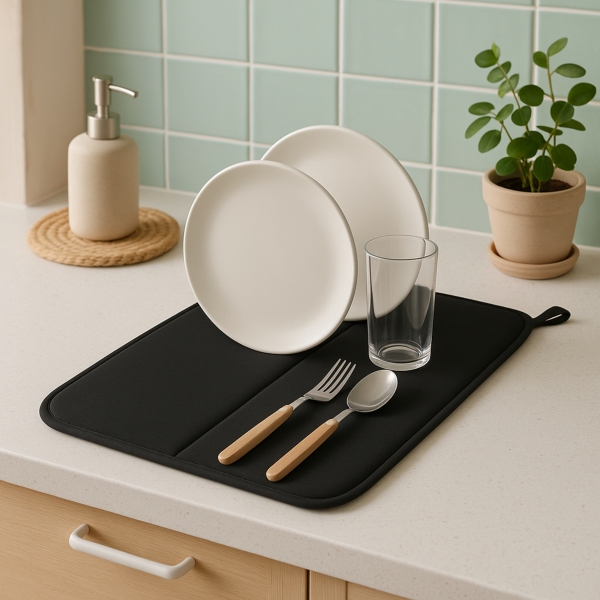 Homing Dish Drying Cover Black M-3025