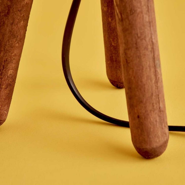 Homing Design Wooden Cylinder Head Lampshade AYD-2939