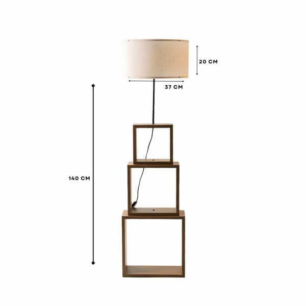 Homing Trio Hareketli Raflı Lambader AYD-3470