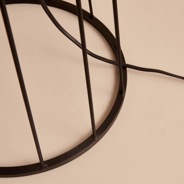 Homing Milton Anthracite Conical Metal Leg Floor Lamp AYD-3498