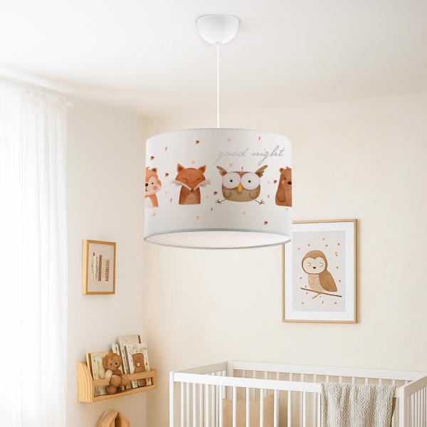 Homing Kids Kumaş Baskılı Çocuk Odası Sarkıtı 28'lik AYD-3525