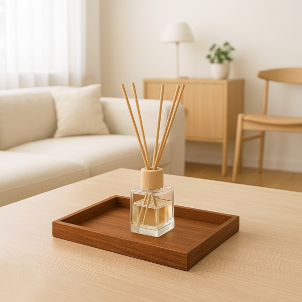 Homing Dekoratif Sunum Tepsisi Ceviz M-3064