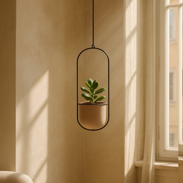 Homing Modern Design Hanging Single Flower Pot SEH-4609
