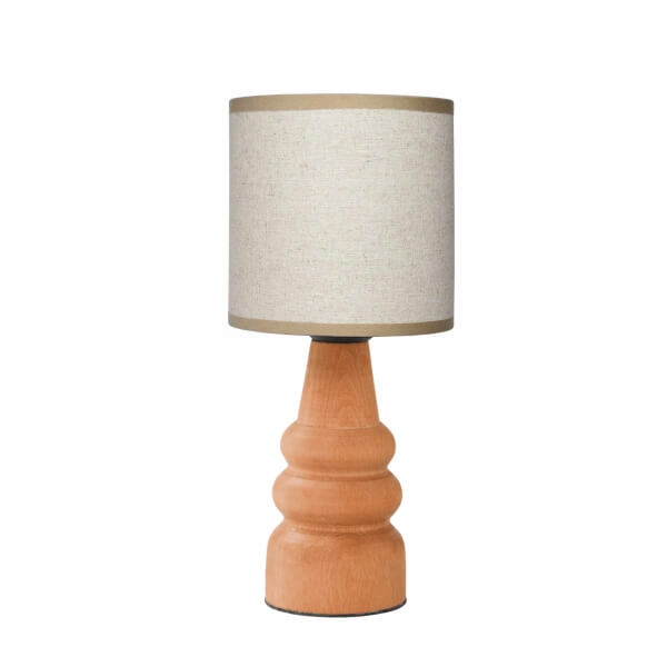 Homing Skala Natural Ahşap Abajur AYD-3597