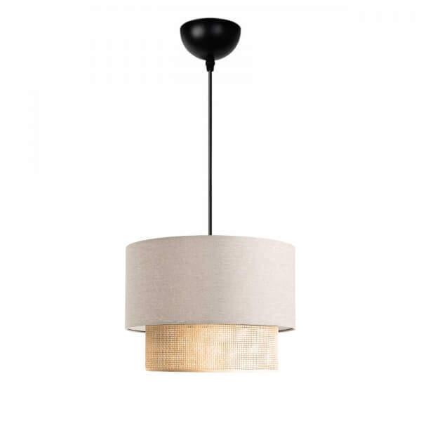 Homing Jute Inner Fabric Collar Headed Pendant Chandelier AYD-3628