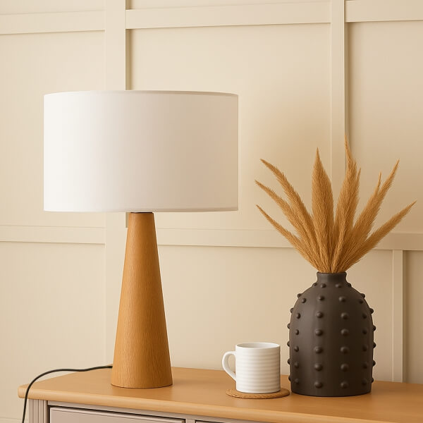 Homing Lucca Light Color Wooden Lampshade AYD-3647