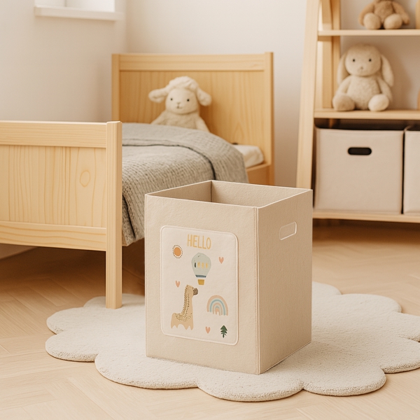 Homing Felt Toy and Laundry Basket HMY-6391