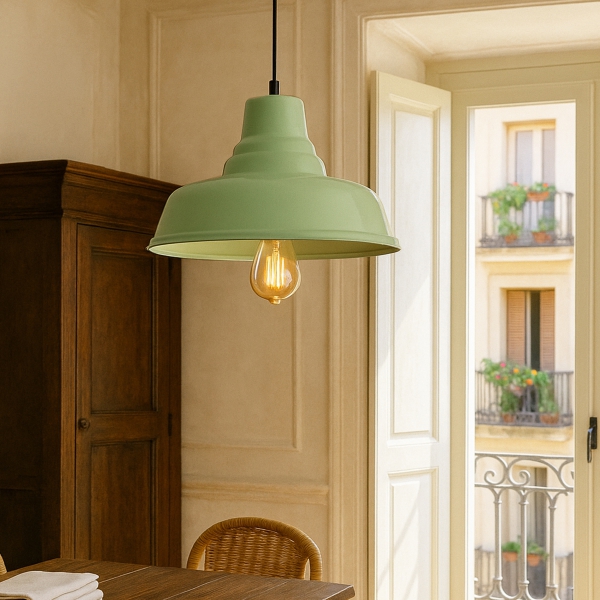 Homing Robi Metal Nil Yeşili Retro Sarkıt AYD-3710