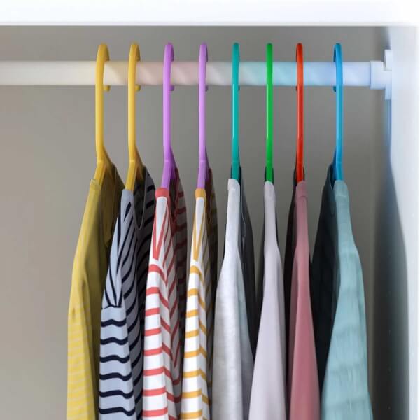 Homing Çok Renkli Çocuk Elbise Askılığı Seti 5 Renk 241412