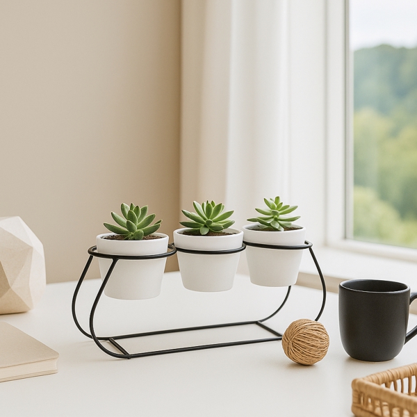 Homing 3-Section Metal Flower Pot Stand 241352