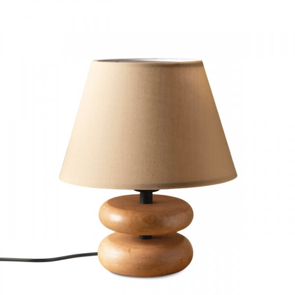 Homing Moji Natural Ahşap Tasarım Abajur 241399