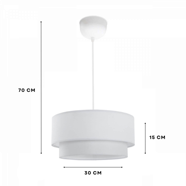 Homing Bohem Tarz Beyaz Sarkıt 241471