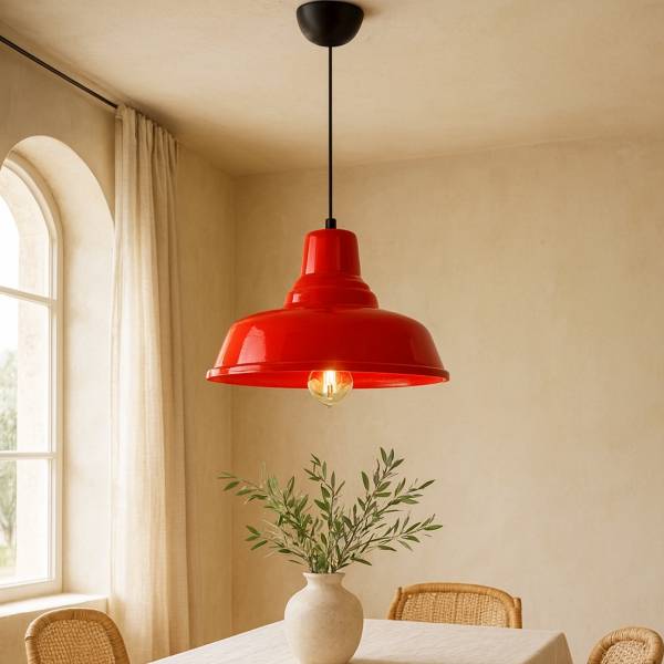 Homing Robi Metal Kırmızı Retro Sarkıt 241489