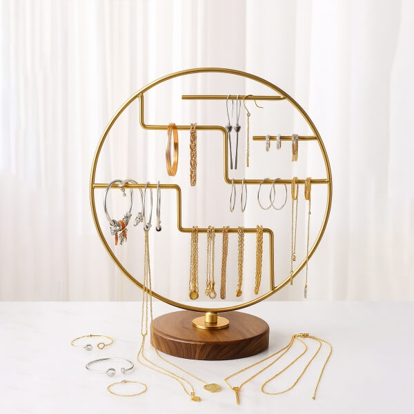 Homing Gold Metal Takı Organizeri 30 cm