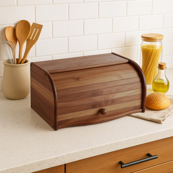 Homing Quin Lüx Ahşap Ekmek Dolabı 241714