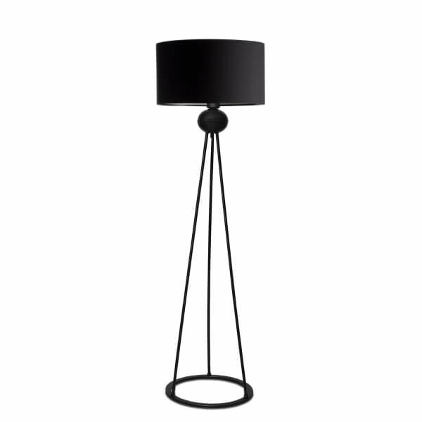 Homing Loren Black Luxury Floor Lamp 241771