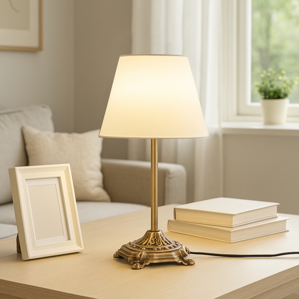 Homing Artemis Eskitme Abajur Krem 241789