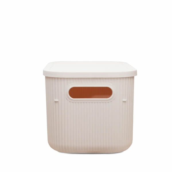 Homing Soft Krem Rengi Çok Amaçlı Kapaklı Organizer Kutu 6.2lt