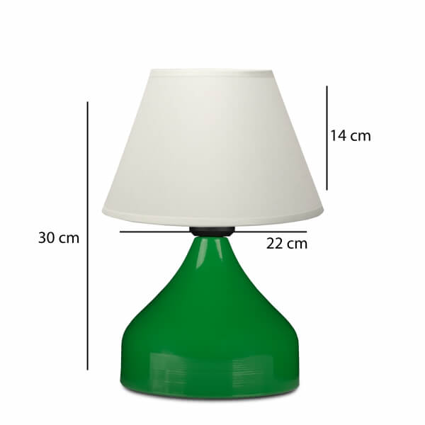 Homing Milano Retro Yeşil Abajur 241816