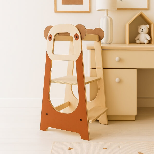 Homing Doğal Ahşap Öğrenme Kulesi 241854