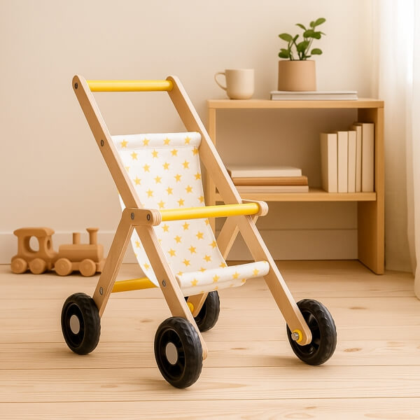 Homing Doğal Ahşap Bebek Arabası 241855