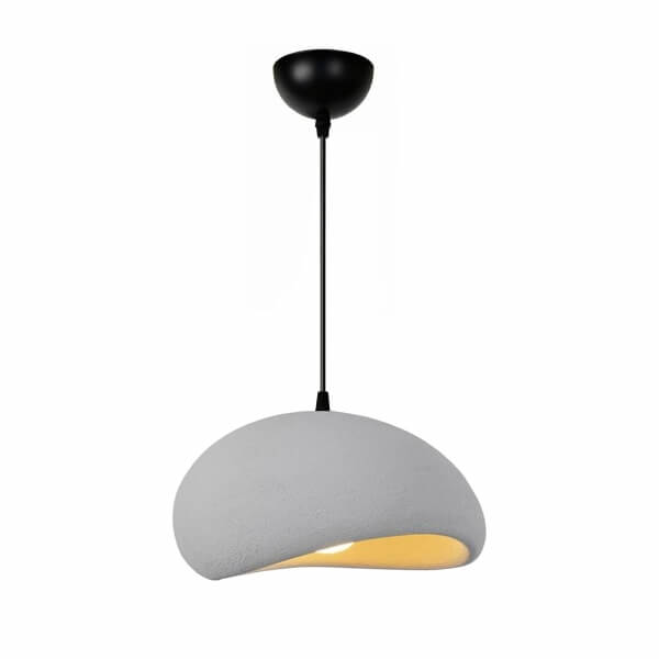 Homing Stone Scandinavian Style Textured Chandelier Gray 241641