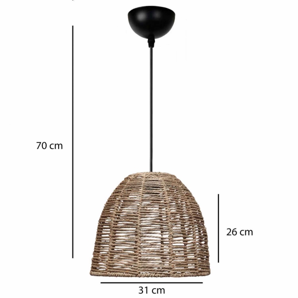 Homing Cascais Natural Handmade Pendant 241911