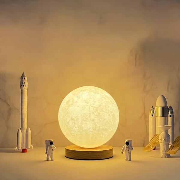 Homing Moon 3D Abajur