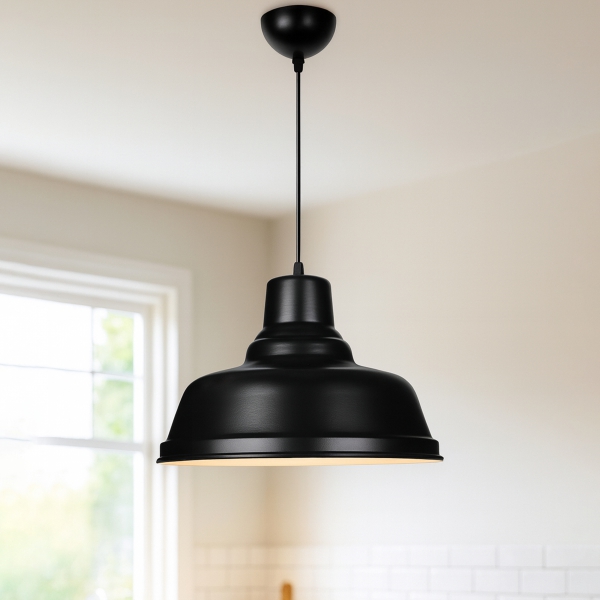 Homing Robi Metal Siyah Retro Sarkıt 241942