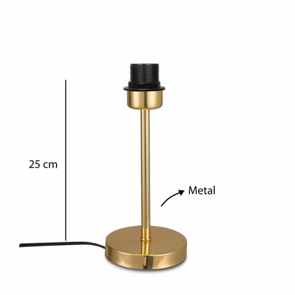 Homing Gold Metal Abajur Ayağı 241943