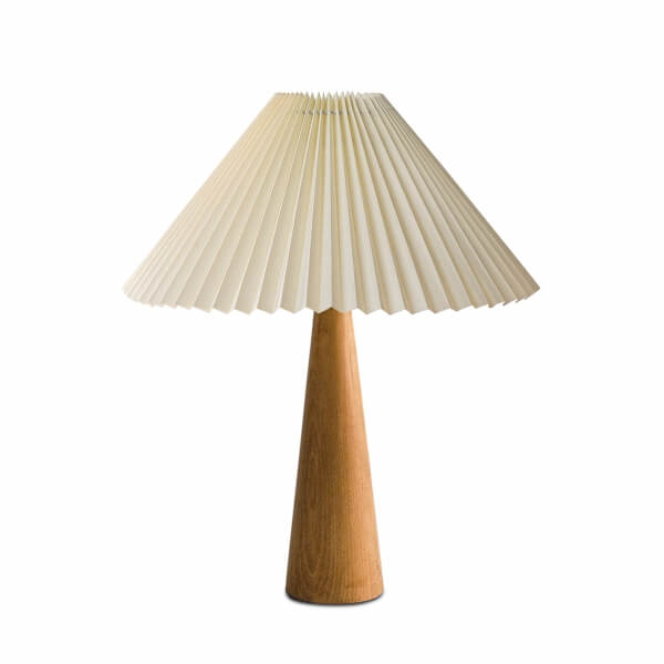 Homing Palma Ahşap Pileli Abajur 242013