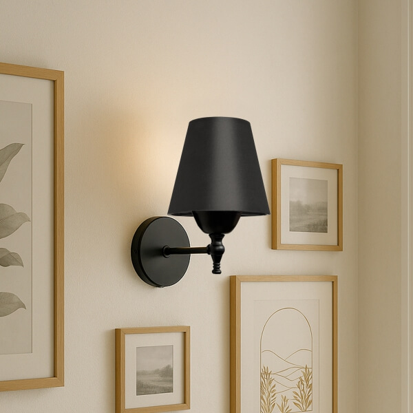 Homing Klasik Aplik Siyah Kumaş 242016