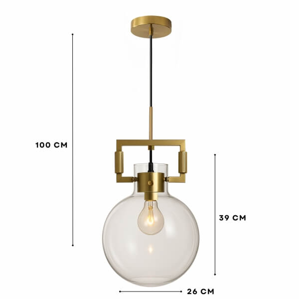 Homing Retro Antik Cam Sarkıt 242039