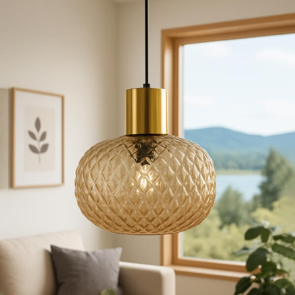 Homing Pearl Vintage Glass Chandelier 242044